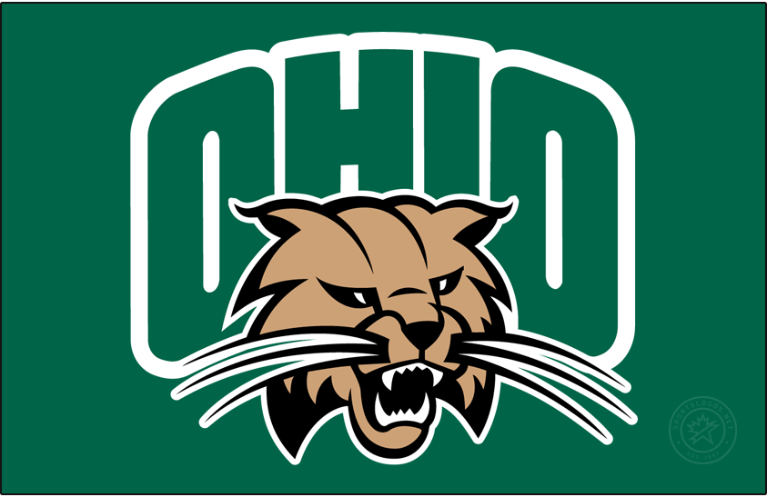 Ohio Bobcats 1996-2011 Alt on Dark Logo diy iron on heat transfer